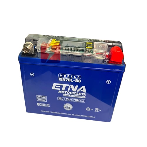 Batería para Motos Etna 12N7BL-BS